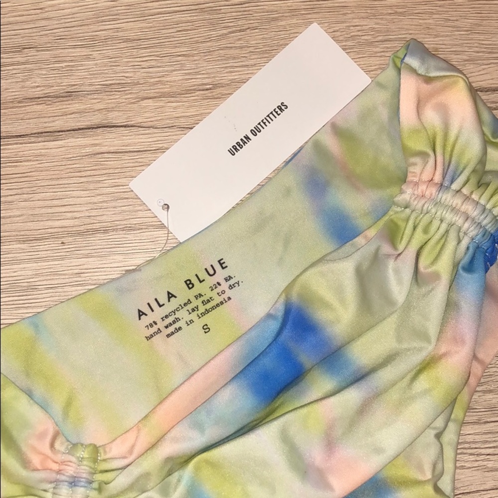 Aila Blue high waist bottoms